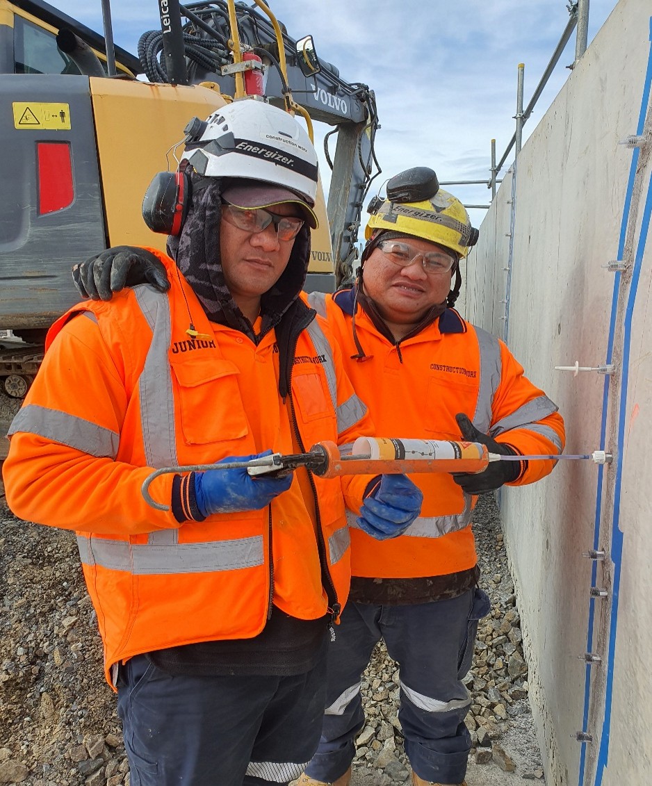 Crack Injection Process